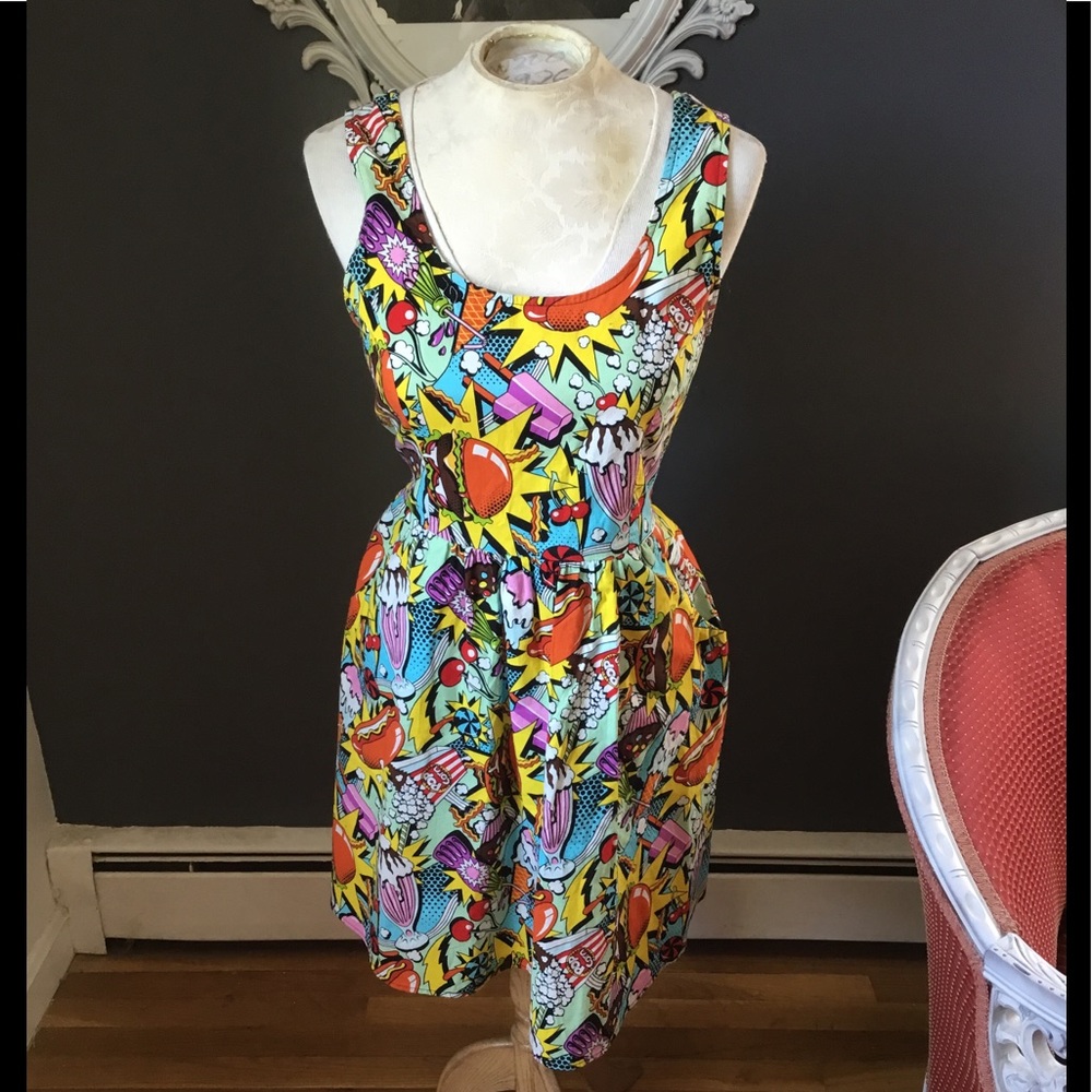 Folter Snack Attack dress size Lg WITH POCKETS!